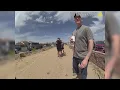 shows moments after crash involving off-duty Albuquerque police officer