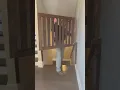 Solid wood baby and pet gates easily remove when not in use Call today 1-866-950-4283