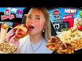 Eating NEW MENU ITEMS From FAST FOOD RESTAURANTS For 24 HOURS