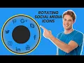 Easy Social Media Buttons Tutorial HTML and CSS Guide
