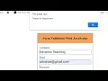 Form Validation WIth JavaScript in