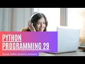 29 - What is single level inheritance in python