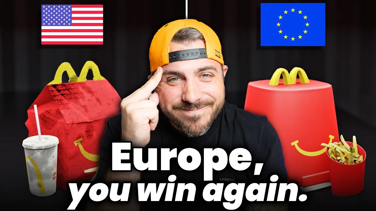 American reacts to 'Why McDonald’s Is Better in Europe'