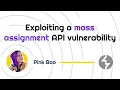 Exploiting a mass assignment vulnerability PortSwigger Academy tutorial