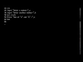 Simple GW-Basic Program for Beginners