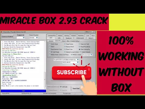 Download MP3 miracle box 2.93 crack 100% working