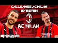 PES 2013 | CALLNAMES SQUAD AC MILAN 2021/2022 FOR PES 2013