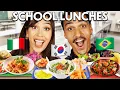 Teachers Try \u0026 Rate International School Lunches