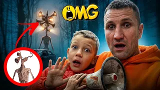 OMG ❗️L-AM FILMAT pe SIREN HEAD in VIATA REALA 📢 (AM FOST ÎN PERICOL) 🚨