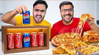 Guess the Secret Drink to Eat Fast Food😋😋
