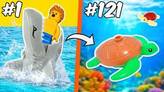 i built a lego aquarium