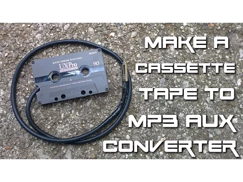 Download MP3 How to make a cassette tape to mp3 aux converter