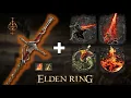 Elden Ring - Fire Knight Greatsword Builds vs NG 7 Main Bosses No Damage 1 16 ver
