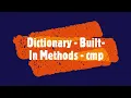 PYTHON - Dictionary