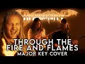 Download Lagu Dragonforce - Through the Fire and Flames MAJOR KEY COVER (feat. Rob Lundgren)