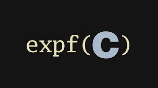 Implementing the Exponential Function in C Part 1