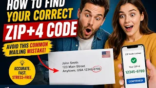 How to find your correct ZIP plus four code