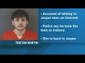 Indiana man charged after meeting up with Jasper 15-year-old driving her back to Indiana