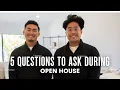5 Questions to Ask an Open House Agent Real Estate Buyers Guide