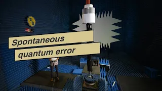 Spontaneous quantum error correction demonstrated
