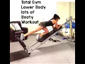 Total Gym Lower Body with lots of Booty