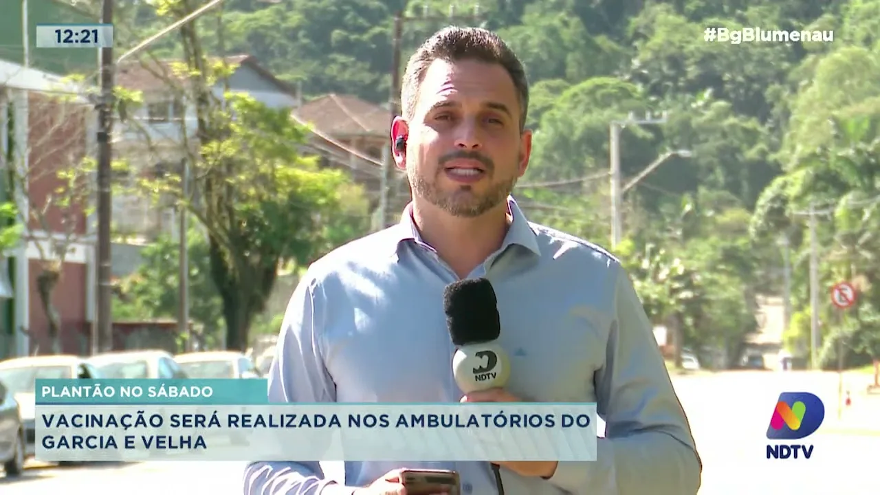Duas unidades de saúde em Blumenau oferecem vacinação no fim de semana