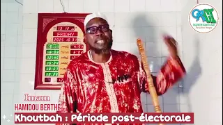 🎙️Période post-électorale : reconnaissance, unité et responsabilité morale...