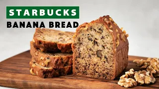 Starbucks Banana Bread at Home (Better than the Original)