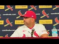 Cardinals want to fight for Dustin May Oli Marmol says as trade deadline nears