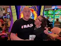 Giving Away Money to Lucky Fans
