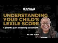 Understanding Your Child s Lexile Score