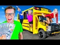 Download Lagu LAST TO LEAVE SCHOOL BUS WINS $10,000!