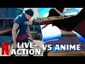 Download Lagu ONE PIECE Episode 5 'Zoro vs Mihawk Fight Scene' - Netflix Live Action Series VS Anime Comparison