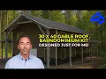 Customizable 30x40 Barndominium Dream Double Lean-To Kit
