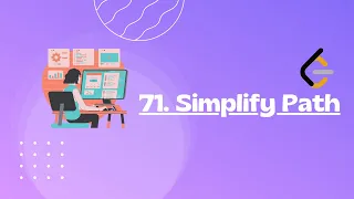 71 Simplify Path Leetcode Java Solution Stack String