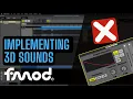 How To Use Fmod - Distance Parameter