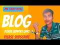 my first blog please support