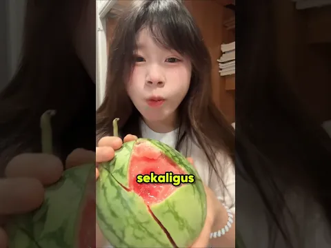 Awalnya Cuma Makan Semangka, Akhirnya Jadi Manusia Purba! 😂 #shorts #fyp #viral