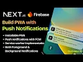 Build a Progressive Web App with Push Notifications in Next js 16 TypeScript Firebase FCM