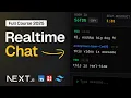 Build a Complete Real-Time Chat with Next js 16 Redis Tailwind 2025