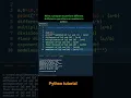 Write a program to perform different Arithmetic operations on numbers in python