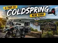 Ride to Cold Spring New York Scenic Hudson Valley Roads 4K Motorcycle Adventure