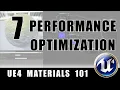 Shader Performance Optimization - UE4 Materials 101