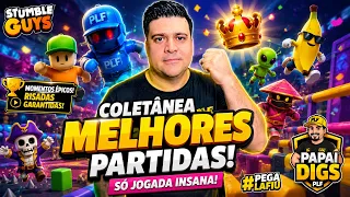 AS MELHORES PARTIDAS DE STUMBLE GUYS EM UM SÓ VÍDEO! 😂🔥