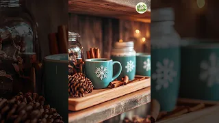 Rustic Kitchen Magic Transform Your Space into a Winter Wonderland