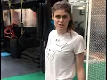 Work out with Alexandra Daddario As Many Reps As Possible Alexandra Daddario