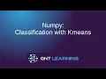 Numpy Classification with Kmeans