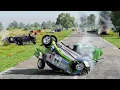 Lagu Rollover Pileup Crashes #12 – BeamNG Drive | CrashBoomPunk