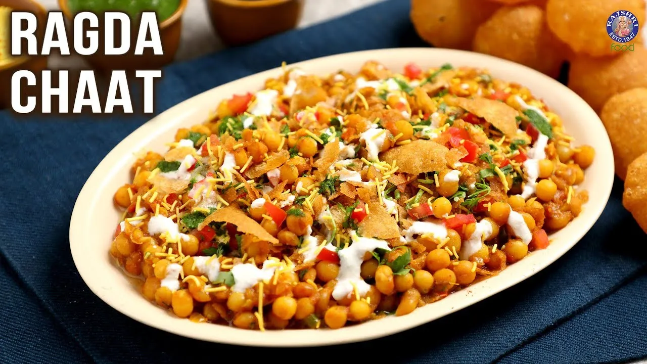 Ragda Chaat Recipe with white chana/chickpea   How To Make Ragda at Home   Holi Special Snacks