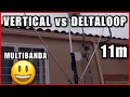 Vertical multibanda vs Delta Loop 11m ANTENA